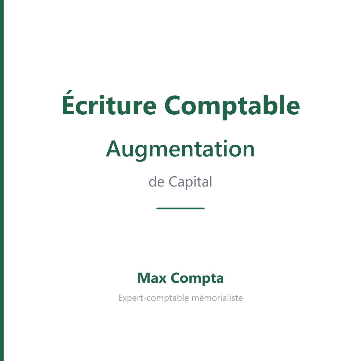 Augmentation capital prime emission 4563 1041 - Max Compta