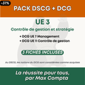 Pack DSCG UE 3 + prérequis DCG, 3 fiches de révision PDF - Max Compta
