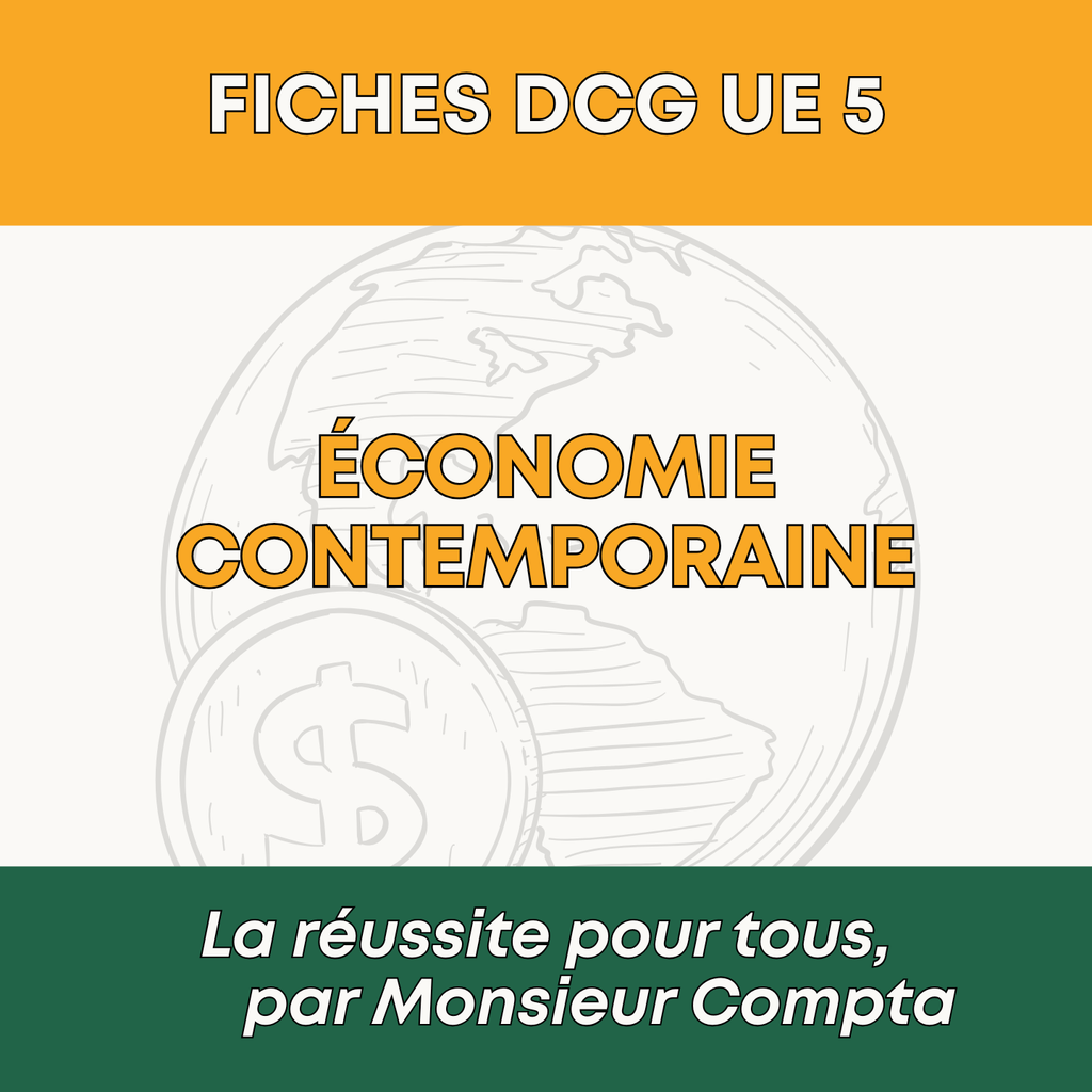 Aperçu fiche DCG UE 5 Économie contemporaine - Pack Max Compta