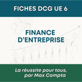 Extrait gratuit fiche DCG UE 6 Finance d'Entreprise PDF - Max Compta