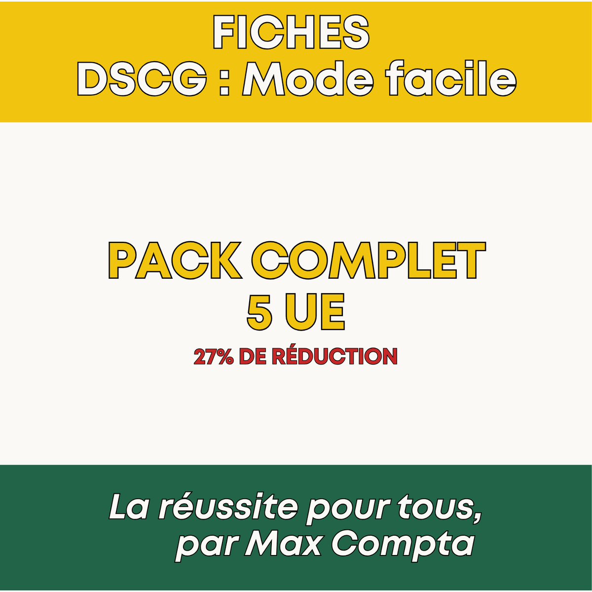 Fiches DSCG Pack - PDF Max Compta