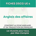 Fiche DSCG UE 6 - Anglais des Affaires
