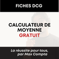 Calculateur de moyenne DCG - Excel gratuit