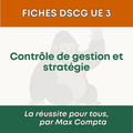 Extrait Gratuit - Fiche DSCG UE 3 Contrôle de Gestion et Stratégie