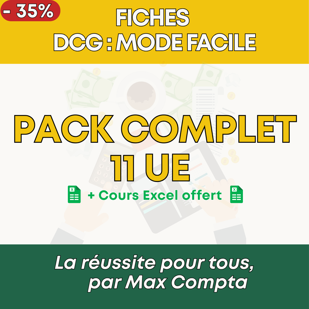 Fiches DCG PACK - Max Compta