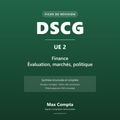 Fiche de révision DSCG UE 2 Finance PDF - Max Compta